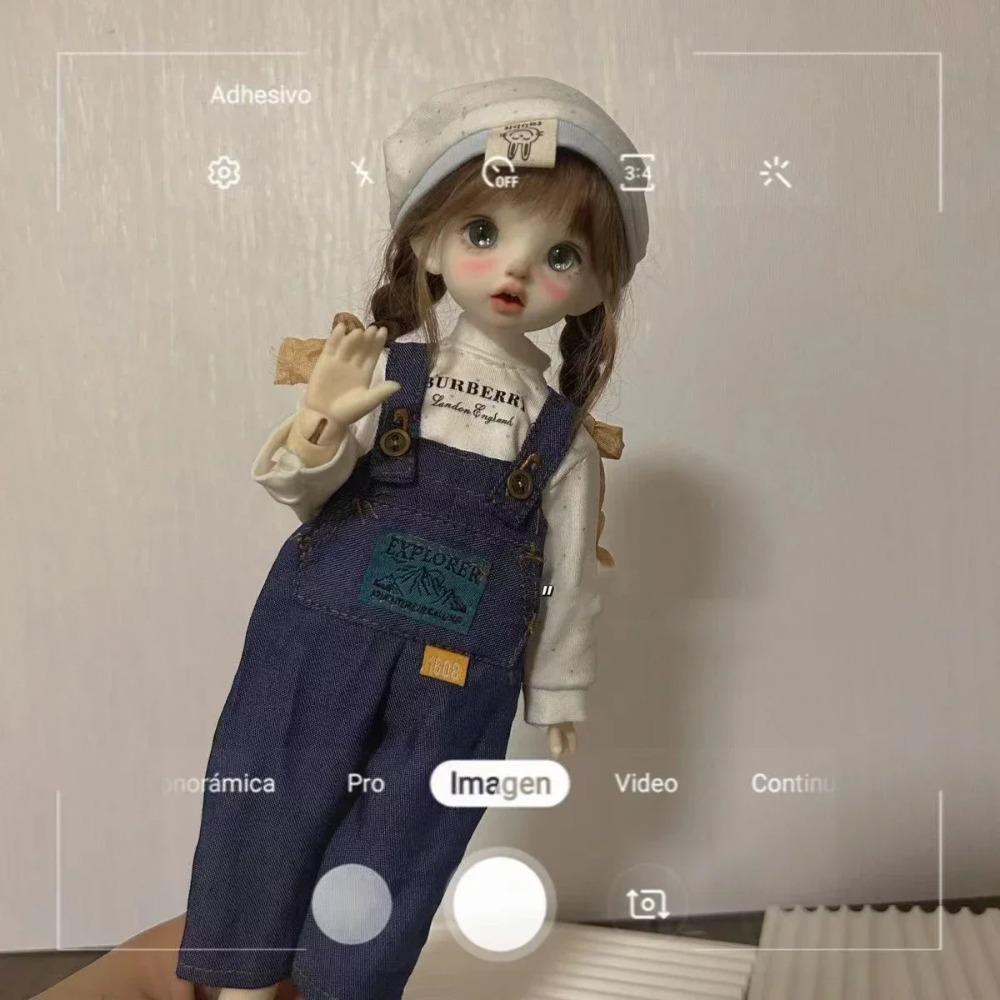 Móda Roztomilý Ležérní 30cm Oblečení pro panenky Šaty Oblečení na převlékání 1/6 BJD Panenka Oblečení Set Dívčí Hračka Dárek Doplňky pro panenky