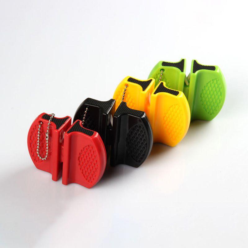 Mini Pocket Sharpener Camping Tapered Sharpening Stone Tool Kitchen