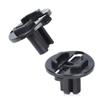 Far Sabitleme Klipsleri 1248210520 38mmx29mm Siyah Sabitleyici