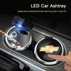 For Chevrolet Spark Captiva Cruze Tracker Orlando Trax Epica Car Ashtray LED Light Portable Detachable Ashtray Auto Interior