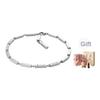 New Arrival Autumn Winter Ice Sugar Light Luxury Niche Design Artificial Crystal Good Luck Stainless Steel Bracelet 35100072