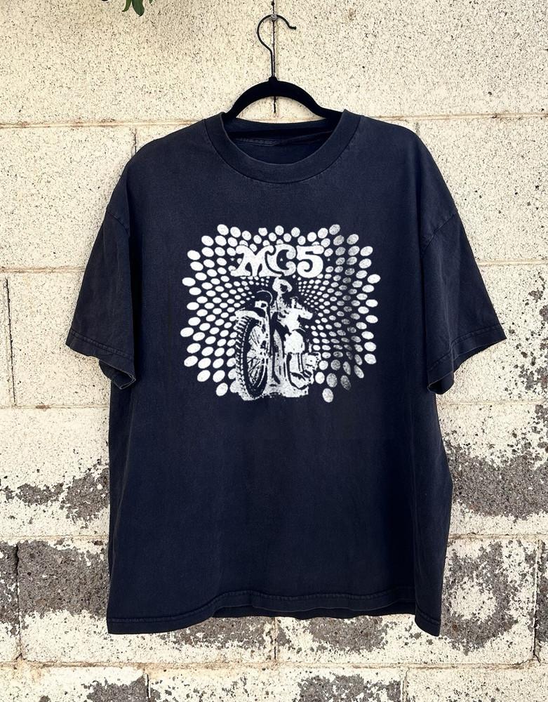 Rare MC5 Band Short Sleeve T Shirt Full Size Gift Fan AR1437 Unisex T-Shirt S