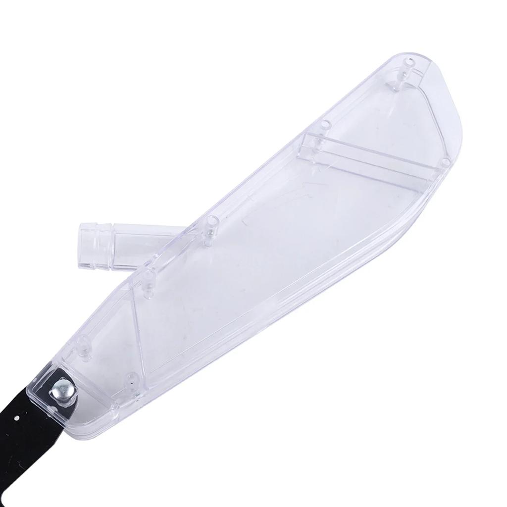 12" Table Saw Protective Cover Case,Transparent Table Saw Blade Guard and Dividing,  Dustproof, Lightweight, with Output Tool
