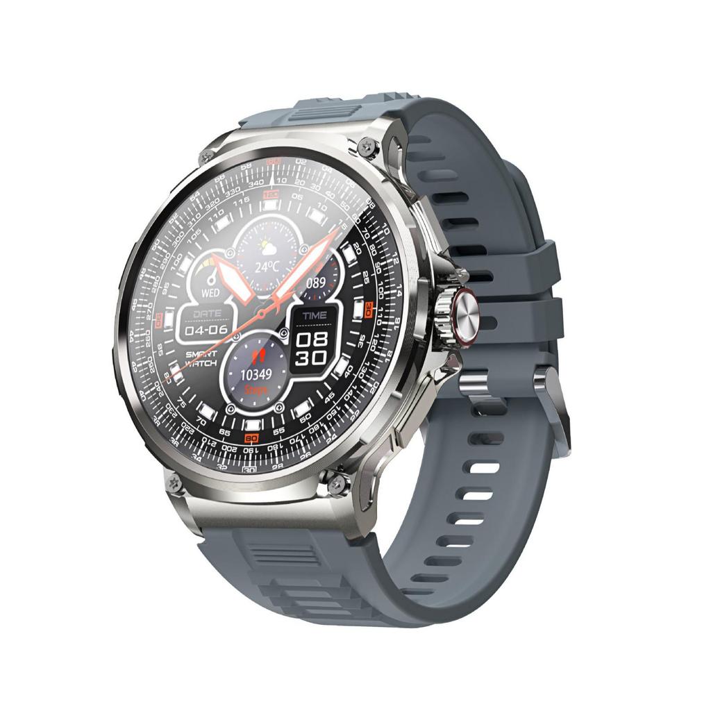V69 Smartwatch: 1.85'' Display, Bluetooth Calls, Heart Rate & Blood Oxygen Monitoring, Multi-Sport Modes, Waterproof