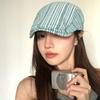 Vintage Newsboy Cap Y2k Painter Hat Retro Peaked Caps  Spring Summer