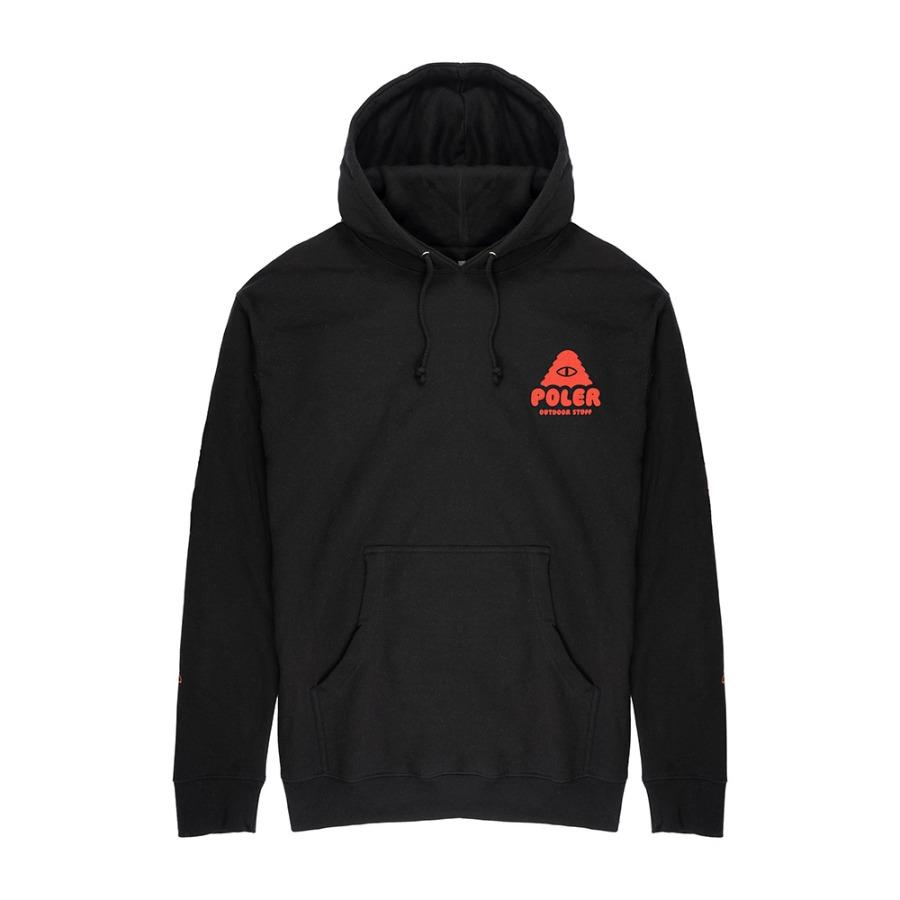 Polar Staff Cloudy Hoodie Black M