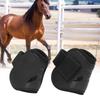 4pcs Horse Tendon Boots Protective Lightweight and Adjustable Boots for Horse JumpingBlack Set of 2