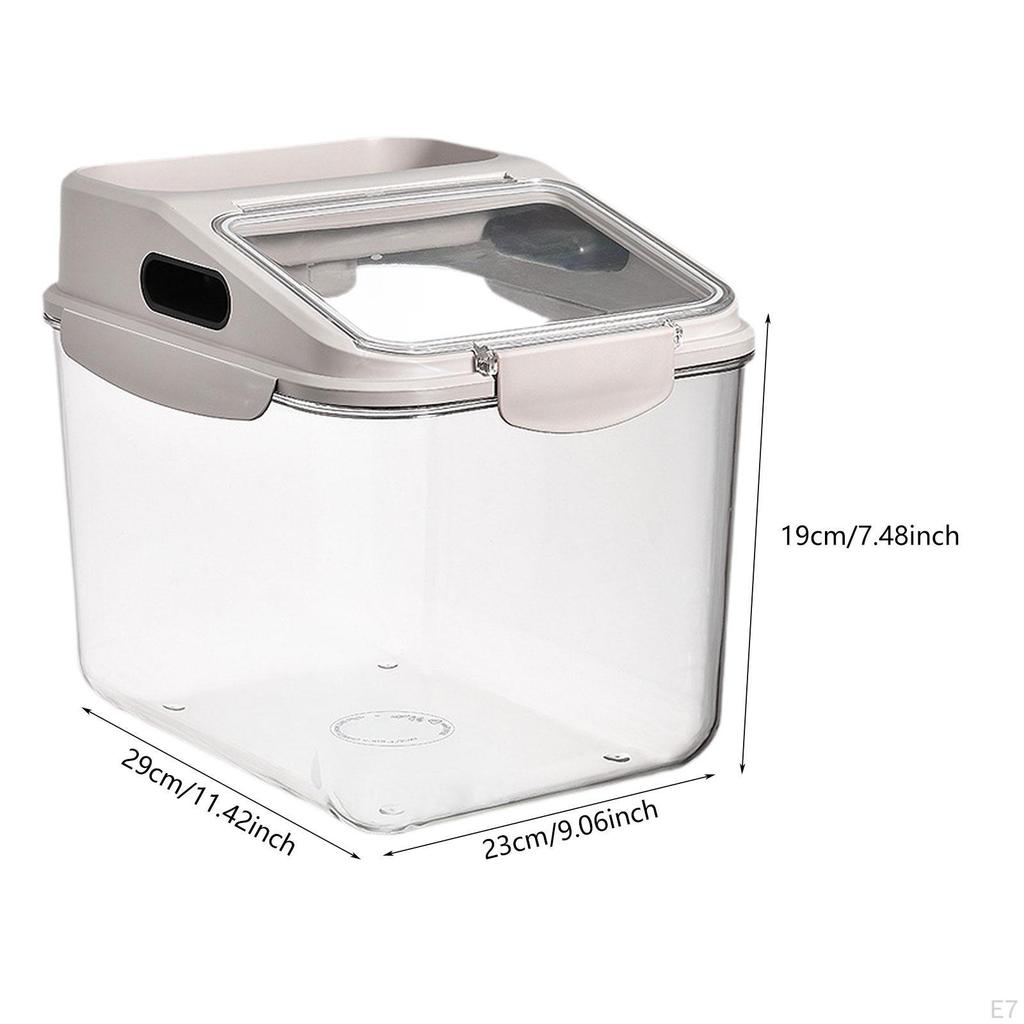 Airtight Cereal Container, Rice Storage Solution at Home