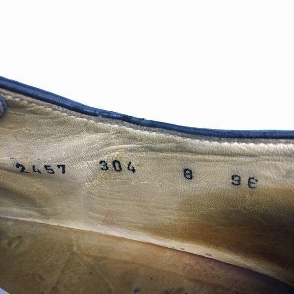 Vintage 80s-90s MARIANO CAMPANILE Made in Italy U-Tip Business Shoes Black Size 8 (26.5) Men's(USED)