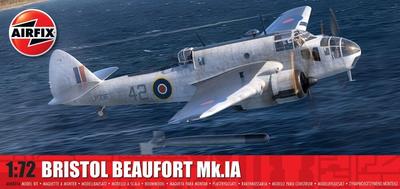 Airfix Bristol Beaufort Plastic Model 1/72 Mk.1A X-4021A (Airplane)