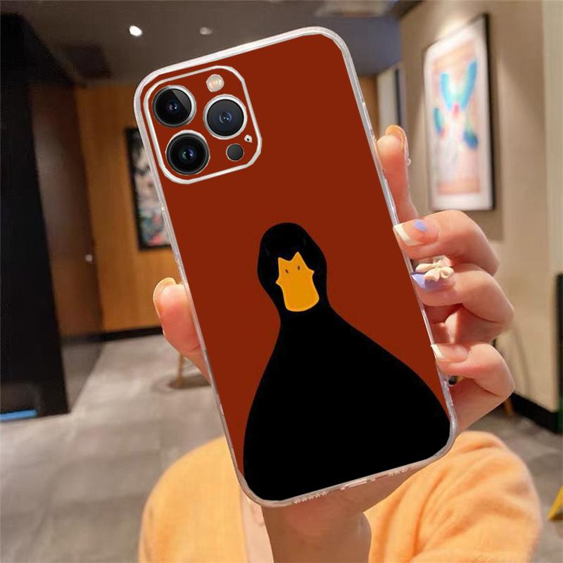 Phone Case For Iphone 17 Pro Max Air 16 15 14 13 Pro Max 15 16 Pro 15Plus Little Duck
