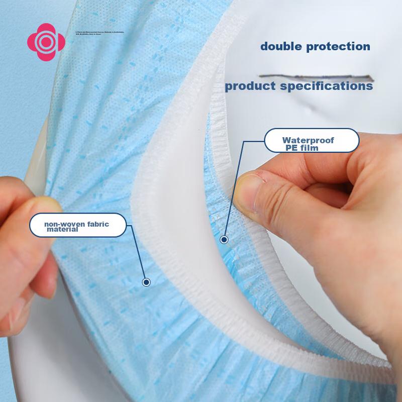 Grace Disposable Toilet Seat Covers, Travel-Friendly, for Home Use, Hotels, And Restrooms, Pack of 30