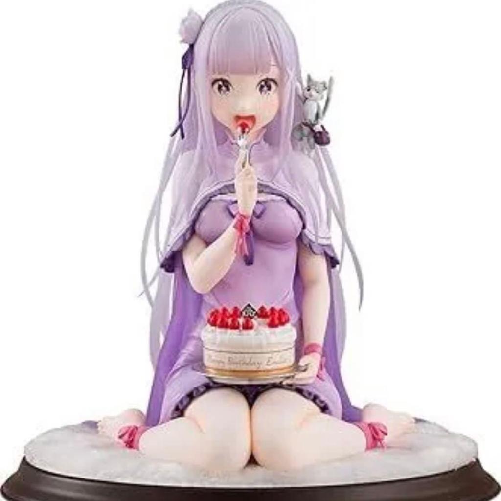 [USED] Emilia Birthday Cake Ver. 1/7 Scale Figure