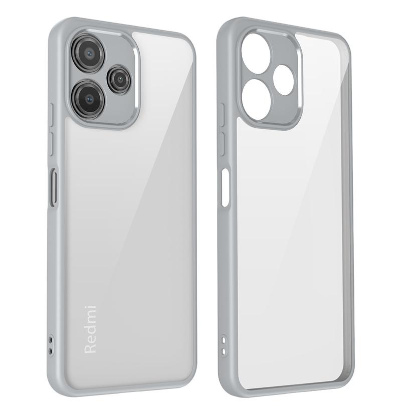For Xiaomi Redmi 12 4G Case Clear PC Soft Back Cover Transparent Shell for Redmy Redmi12 Shockproof Lens Protect Silicone Funda