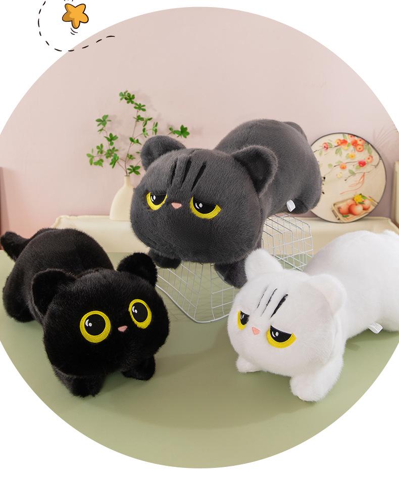 Long Cat Plush Doll Pillow: Cozy, Calming Companion for Girls