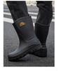 Men's Waterproof Mid-Calf Rain Boots - Non-Slip, Thickened, Pull-On, Casual Korean Style.