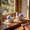 2 PCS Snail Shaped Window Light Refractor Light Catcher Sunlight Catcher Ornament  Desktop