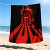 1pc TRON ARES Outdoor Flannel Throw Blanket Soft, Cozy, Warm All Season, Machine Washable,