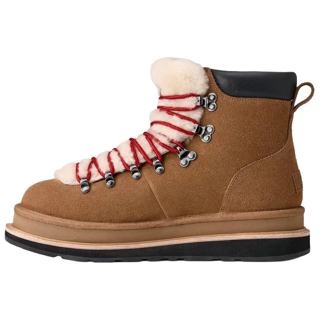 Sacai X UGG Hiker Boot Chestnut Unisex Sneakers Tan 1178390-CHE