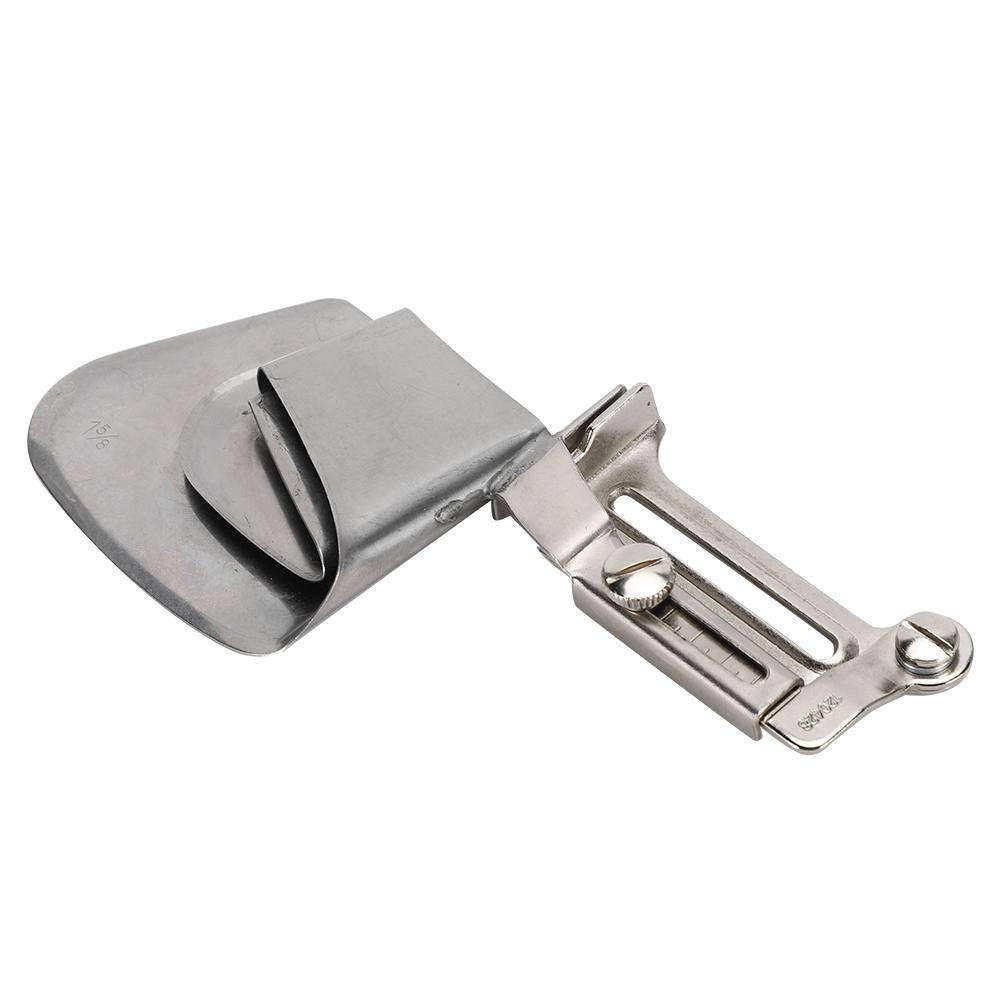 Nähmaschine Einfassband Einfassfuß Kettelapparat Rollsaum Einfassvorrichtung für Heimtextilien