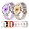 18mm Buntes Armband Kompatibel mit Huawei Watch 5 42mm Atmungsaktives Silikon-Armband für Huawei Watch GT5 GT4 41MM/GT5Pro 42mm