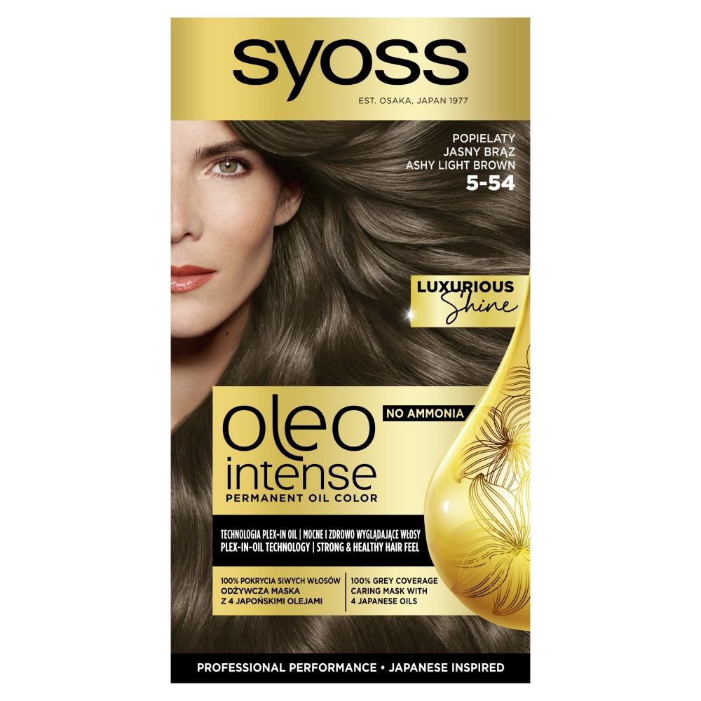 Syoss Hair Color 5-54 Ashy Light Brown,  Permanent