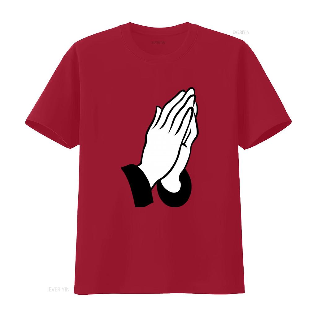 Dean Blunt the Redeemer Praying Hands T Shirt Unique Design for Stylish Wear Vintage Washed Slightly Breathable Homme Graphic