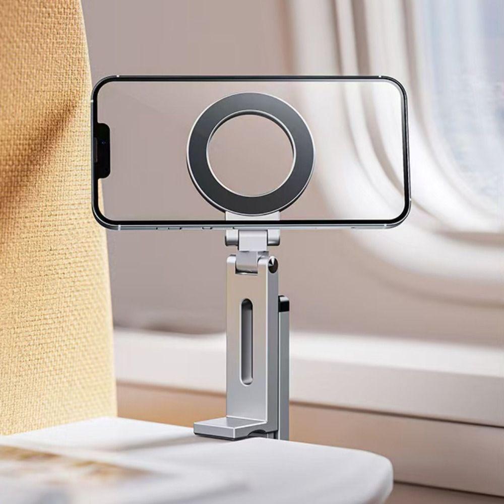 360° Rotation Portable Phone Stand Foldable Dual-sided Magnet Tripod  Travel Photography