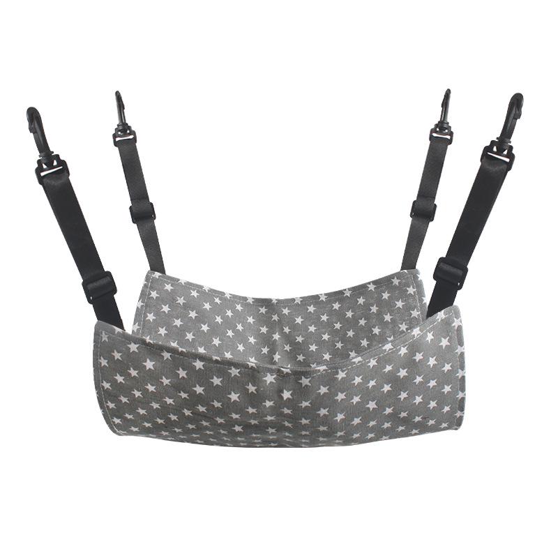 Adjustable Cat Bed Hammock with Breathable Velvet and Hanging Nest Toy
