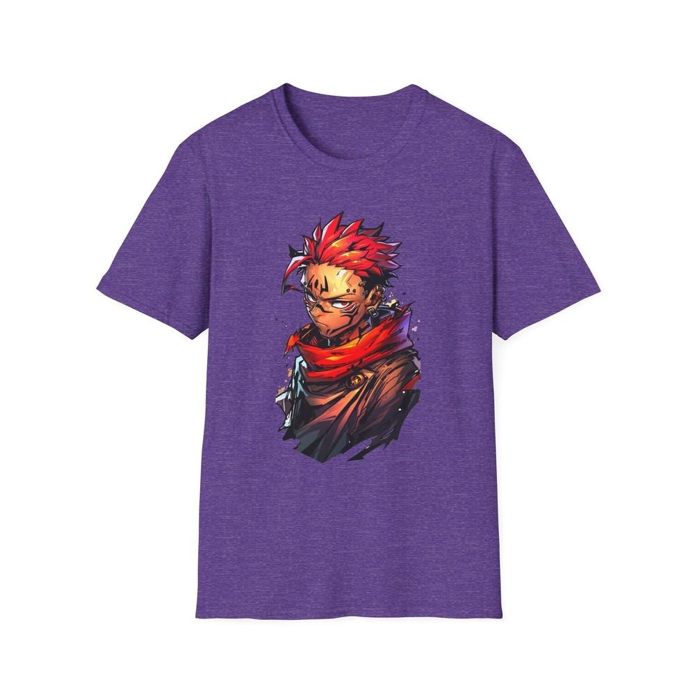Anime Soft TShirt Jjk Sukuna Art Work 2 Unisex Jl Anime Front Printed Tee