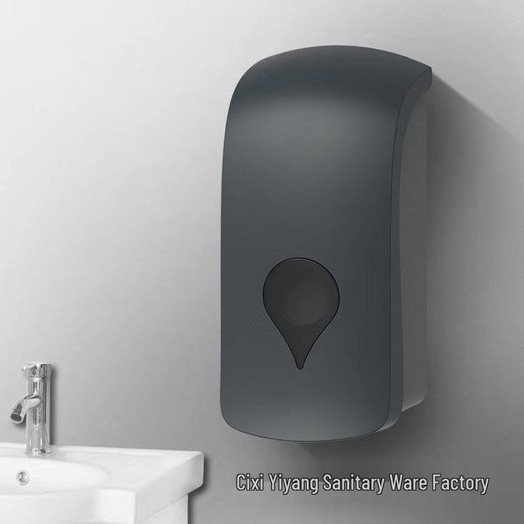 Wall-Mounted 1000ml Home Bathroom Manual Soap & Hand Sanitizer Dispenser