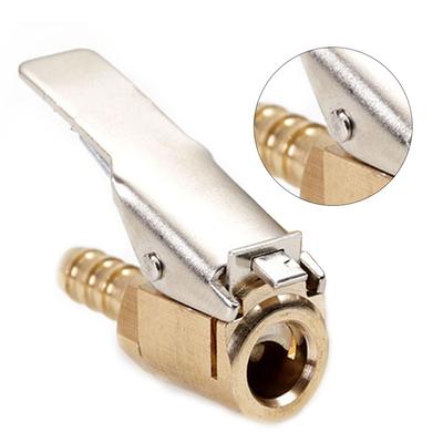 1PC Inflatable Tyre Inflator Valve Car Inflatable Quick Clip Copper Quick Clip Tire Chuck Tail Plug