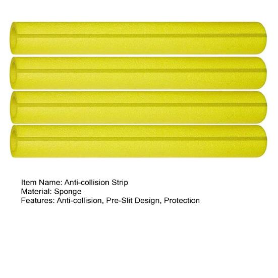 4 szt. 100 cm Piankowa listwa antykolizyjna Pływające Jumbo Makarony do basenu luzem Wstępnie nacięta Pusta Piankowa wyściółka ochronna Rura zderzaka
