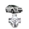 Wheel Hub, Caps Caps for Alloy Wheels 1 Piece For Hyundai Solaris 2011-2019 OEM 52960-1R500