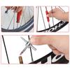 64 Pieces Valve Core Repair Tool, 3 Pieces Car Bike Tire Valve Remover, 1 Piece 4-way Valve Core Tool, 20 Pieces Tire Valve Caps, 40 Pieces Valve Core