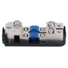 2 Way Fuse Holder Box 1 In 2 Out Distribution Block for Car Yacht Boat Stereo Audio Modification