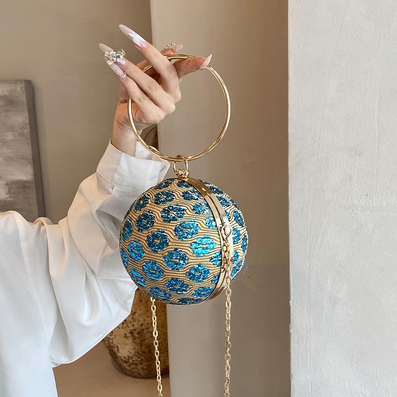 Women's Bag 2025 New European and American Fashion Bright Star Niche Versatile Shoulder Bag Ins Chain Portable Dinner Bag