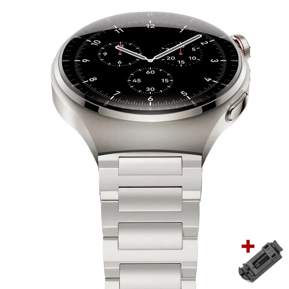 22mm Titanium Strap for Huawei Watch 4 Pro GT3 46mm Ultimate Luxury Men Band for Huawei Watch 5 46mm GT 4 GT 5 46mm Bracelet 22mm