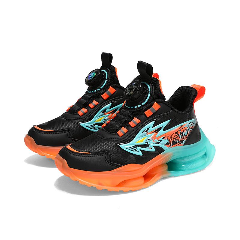 

Girls sports shoes 2025 spring and autumn mesh breathable sports shoes Boys lightweight soft-soled running shoes Foreign trade spot 39