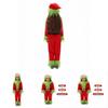 Grinch Weihnachtskostüm Für Kinder Mit Weichem Polyesterstoff Für Feiertagsaufführungen Perfekt