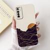 Coole Zachte Siliconen Hoesje Voor Realme 6 Pro / Realme6 Telefoonhoesje Vloeibare Siliconen Cover Voor RMX2001 RMX2061 RMX2063 Konijn Panda