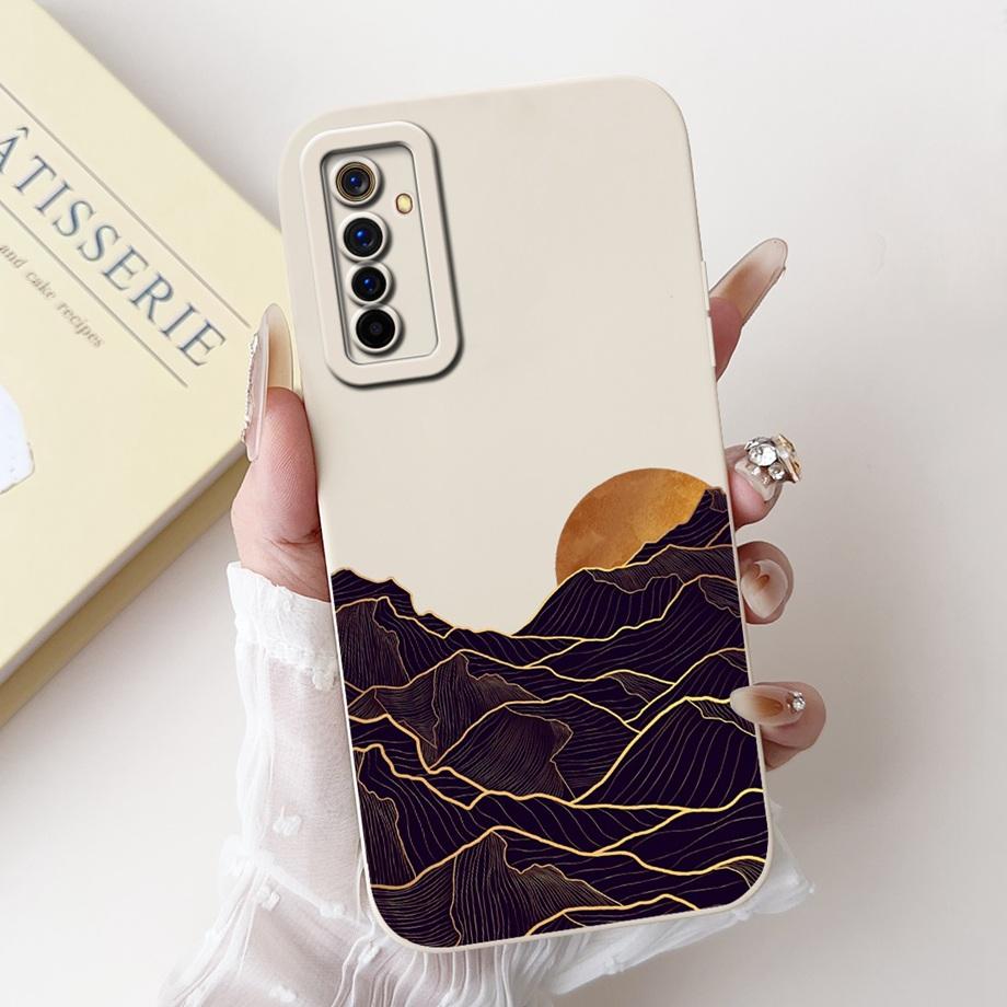 Coole Zachte Siliconen Hoesje Voor Realme 6 Pro / Realme6 Telefoonhoesje Vloeibare Siliconen Cover Voor RMX2001 RMX2061 RMX2063 Konijn Panda