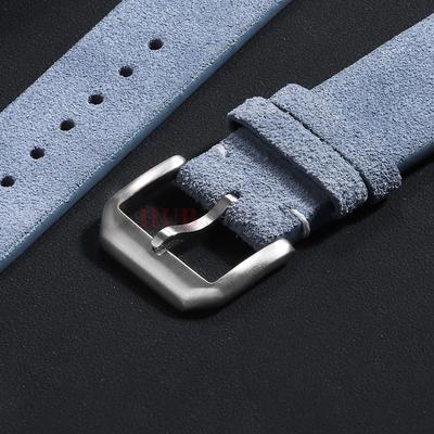 Soft Suede Watch Strap for Seiko 20mm 22mm for Huawei Watch Gt3/Gt4 Bracelet 14/16mm Women Men Quick Release Calfskin Wristband
