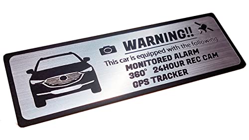 

Honami Works Early CX-8 Security Emblem 24-часовое видеонаблюдение GPS Tracker наклейка