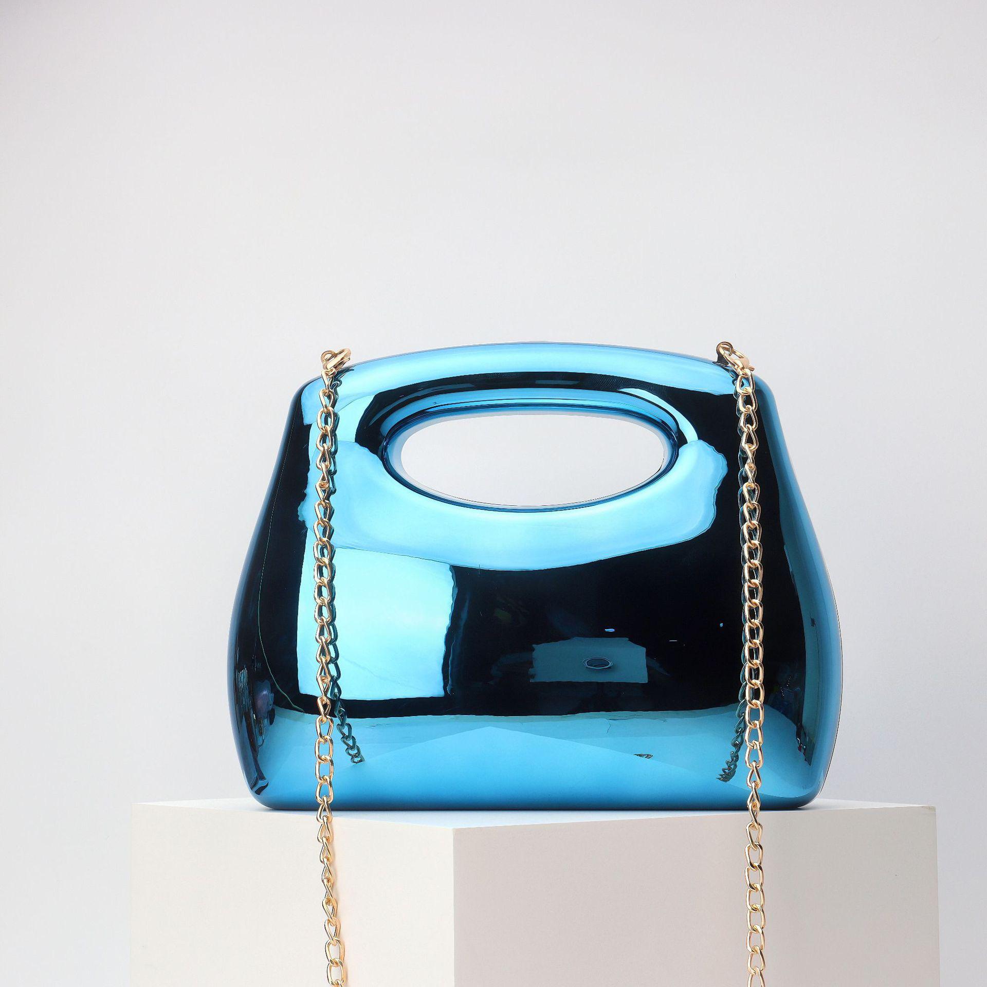 

Акриловые клатчи 2024 года для женщин: Африканский, европейский и американский стили синий