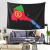 Flag Of Eritrea Tapestry Wall Hanging Aesthetic Home Decor Tapestries for Dorm Room