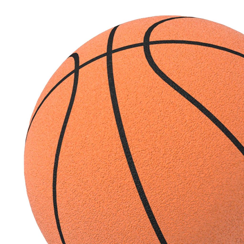 Leises Basketball-Set mit Korb und weichem Ball für Familienspaß