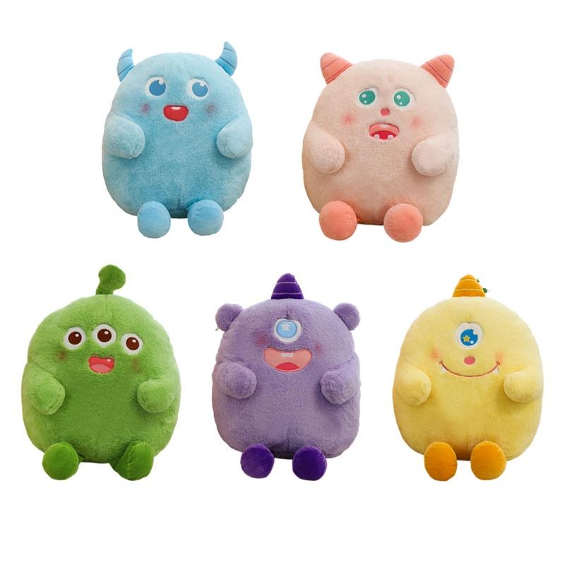 Cute Monster Plush Toy Pillow Soft And Fluffy Office Chair Cushion Gift Wholesale