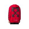 Off-White Mona Lisa Hooded Sweatshirt Red Men Tops OMBB029S180030122010