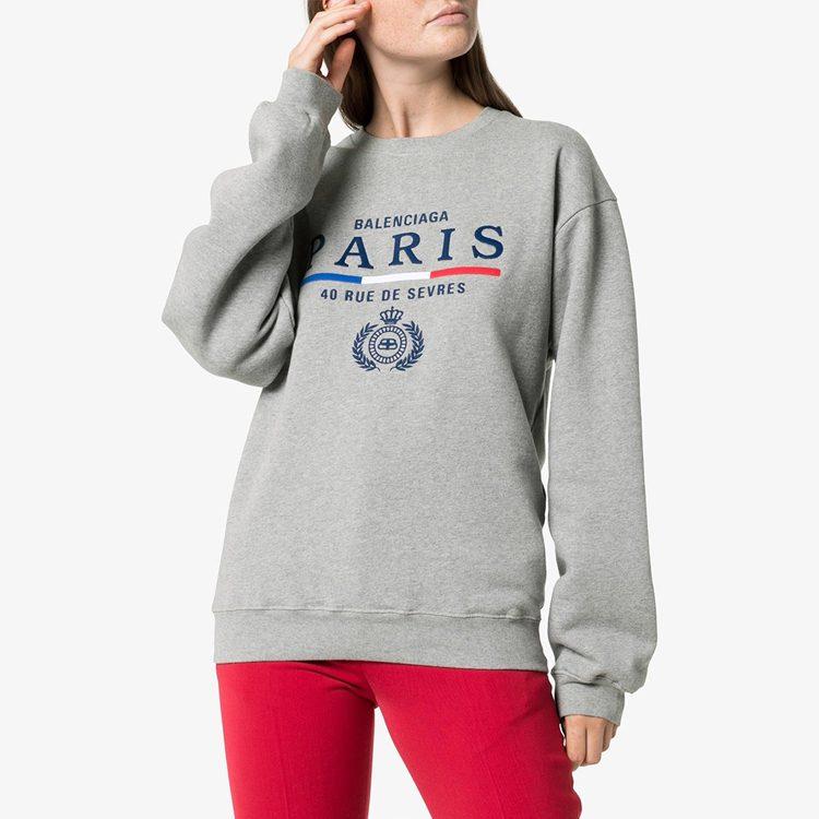 Balenciaga Sweatshirt Women's Gray 578132TGV681300